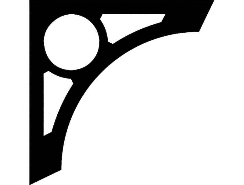 Corner Design Kron 0022 Free DXF File Free Vectors