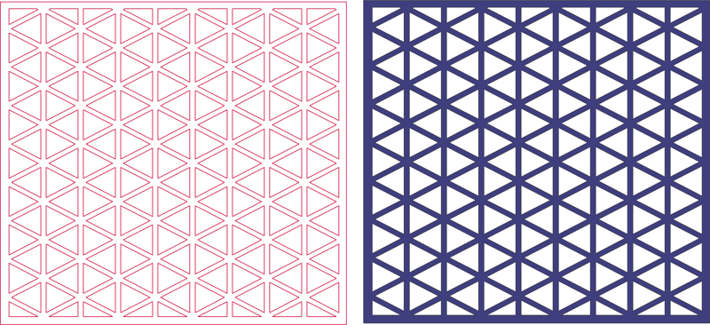 Jali Screen Pattern Free DXF File Free Vectors