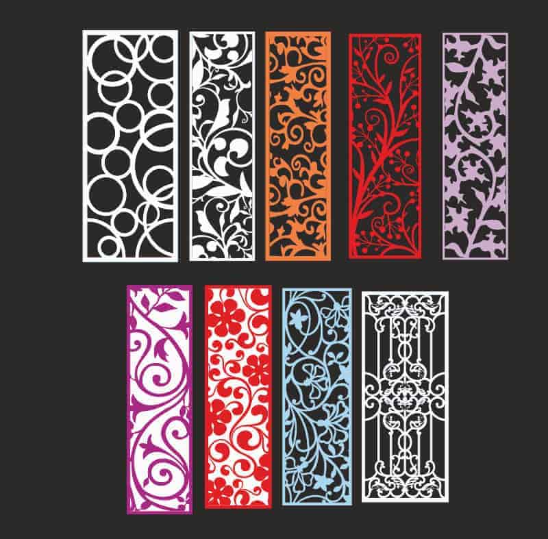 Ornamental Pattern Collection Free Vector Free Vectors