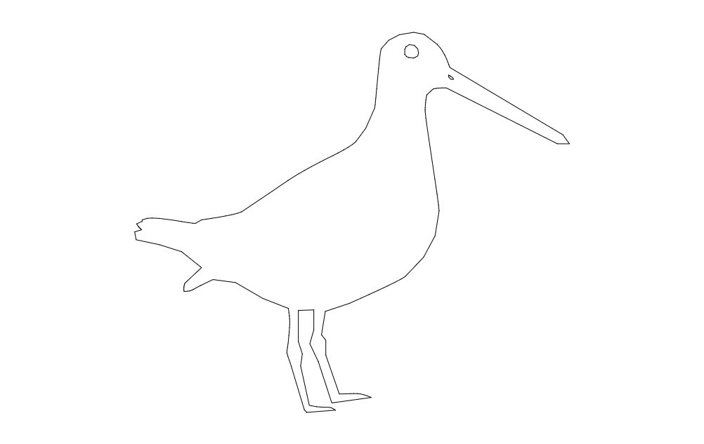 Snipe Free DXF File Free Vectors