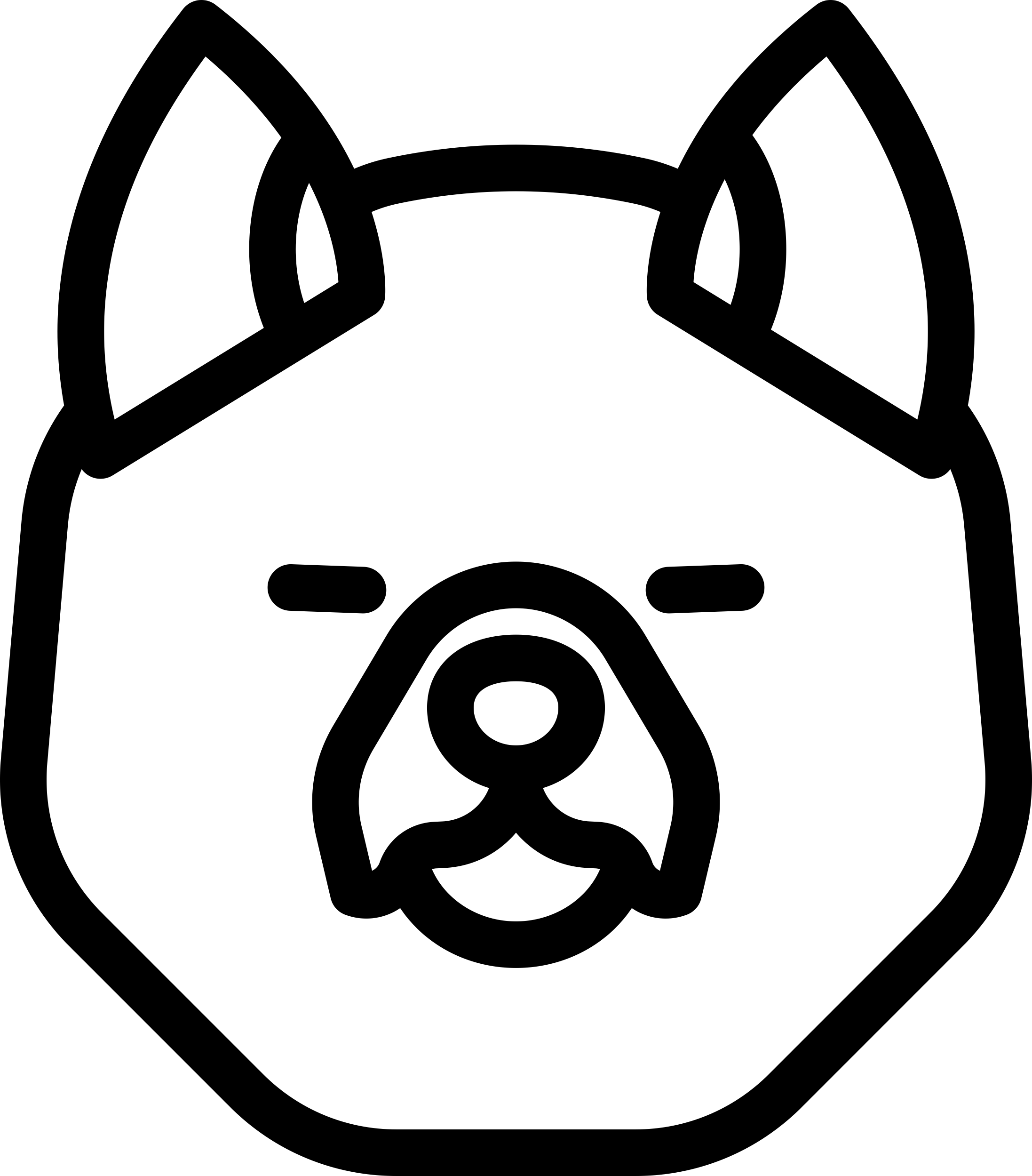 Akitas Editable Svg Line Art Free Vectors