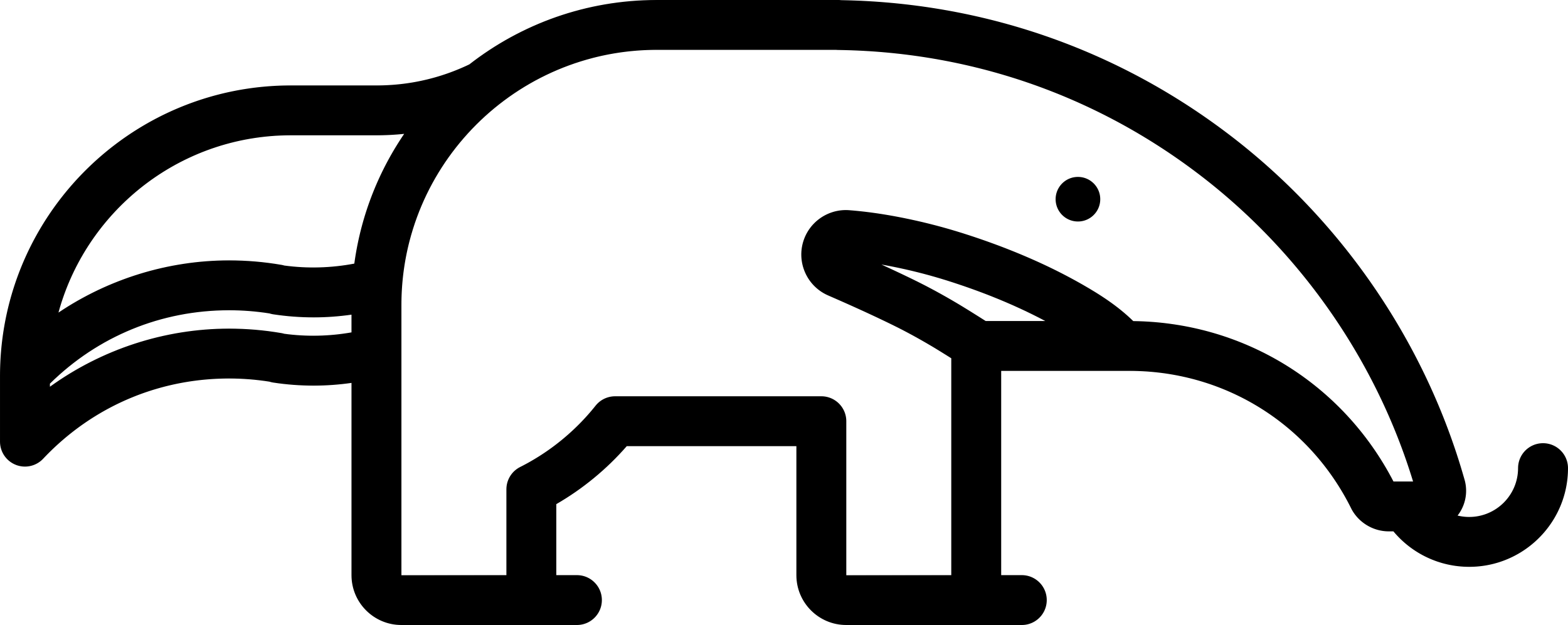 Anteater Simple Line Art Svg Free Vectors