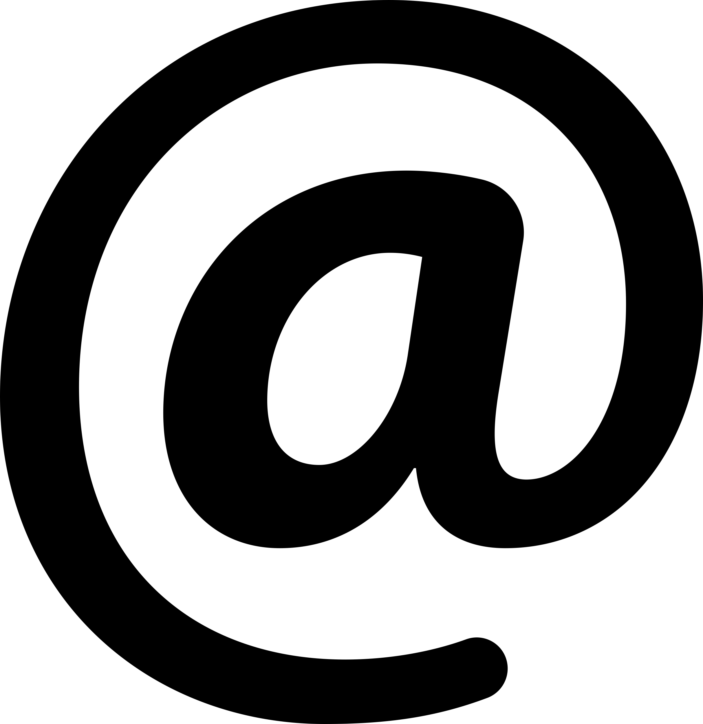 Arroba Line Art Svg Vector Free Vectors