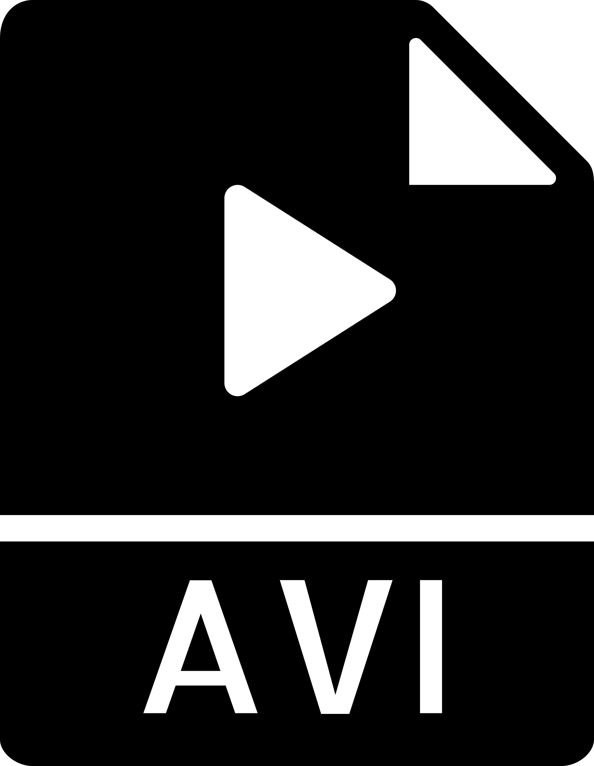 Avi Sticker Svg Vector Free Vectors