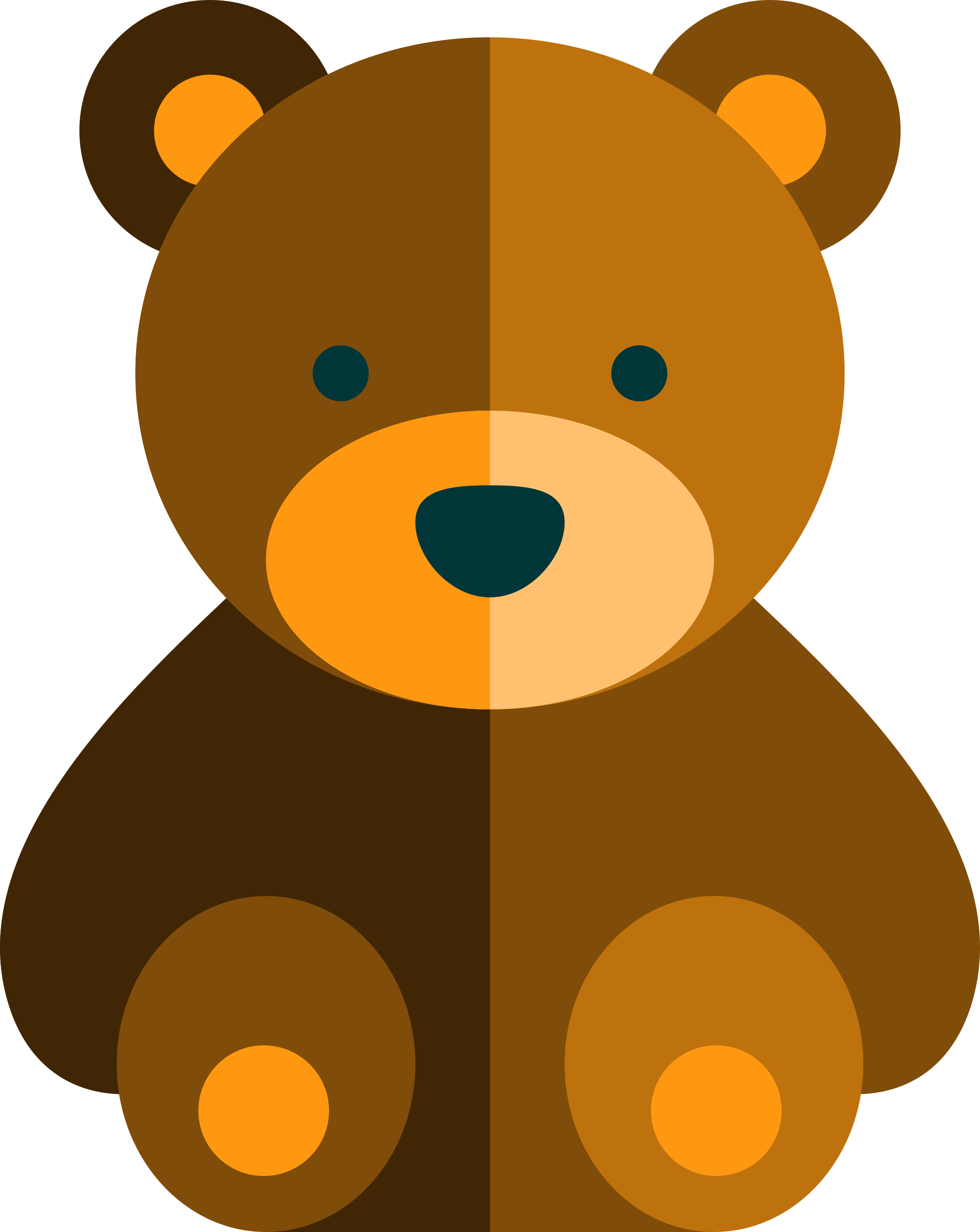 Bear Silhouette Svg Vector Free Vectors