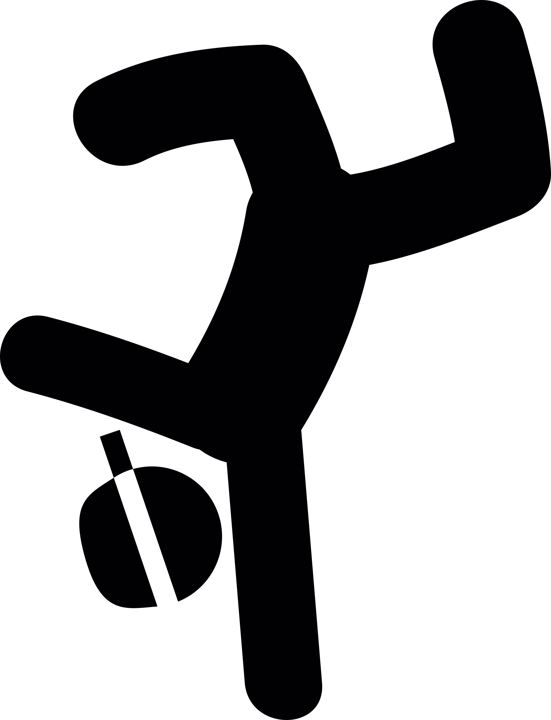 Breakdancer Outline Icon Svg Set Free Vectors