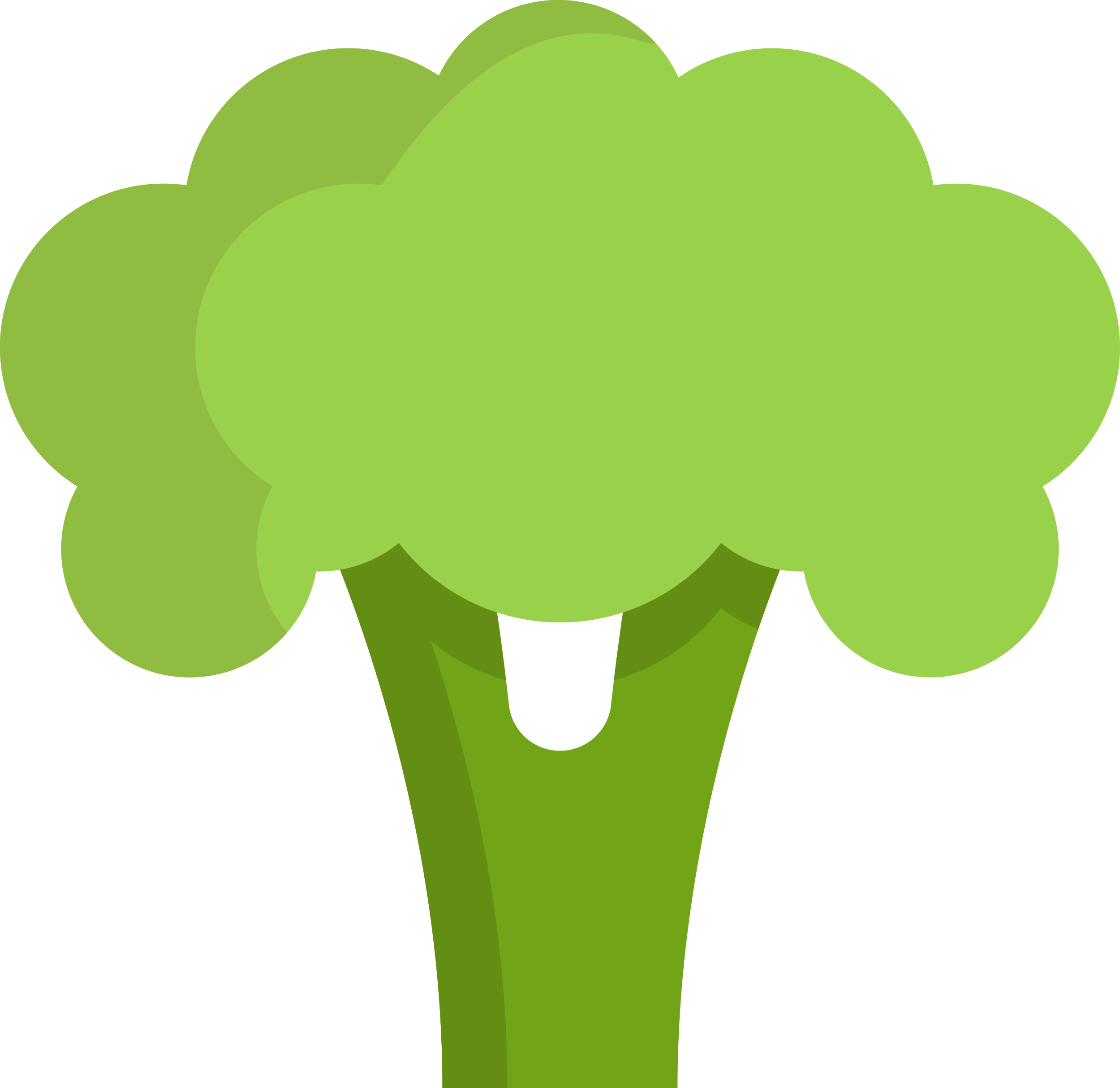 Broccoli Vinyl Cutting Svg File Free Vectors
