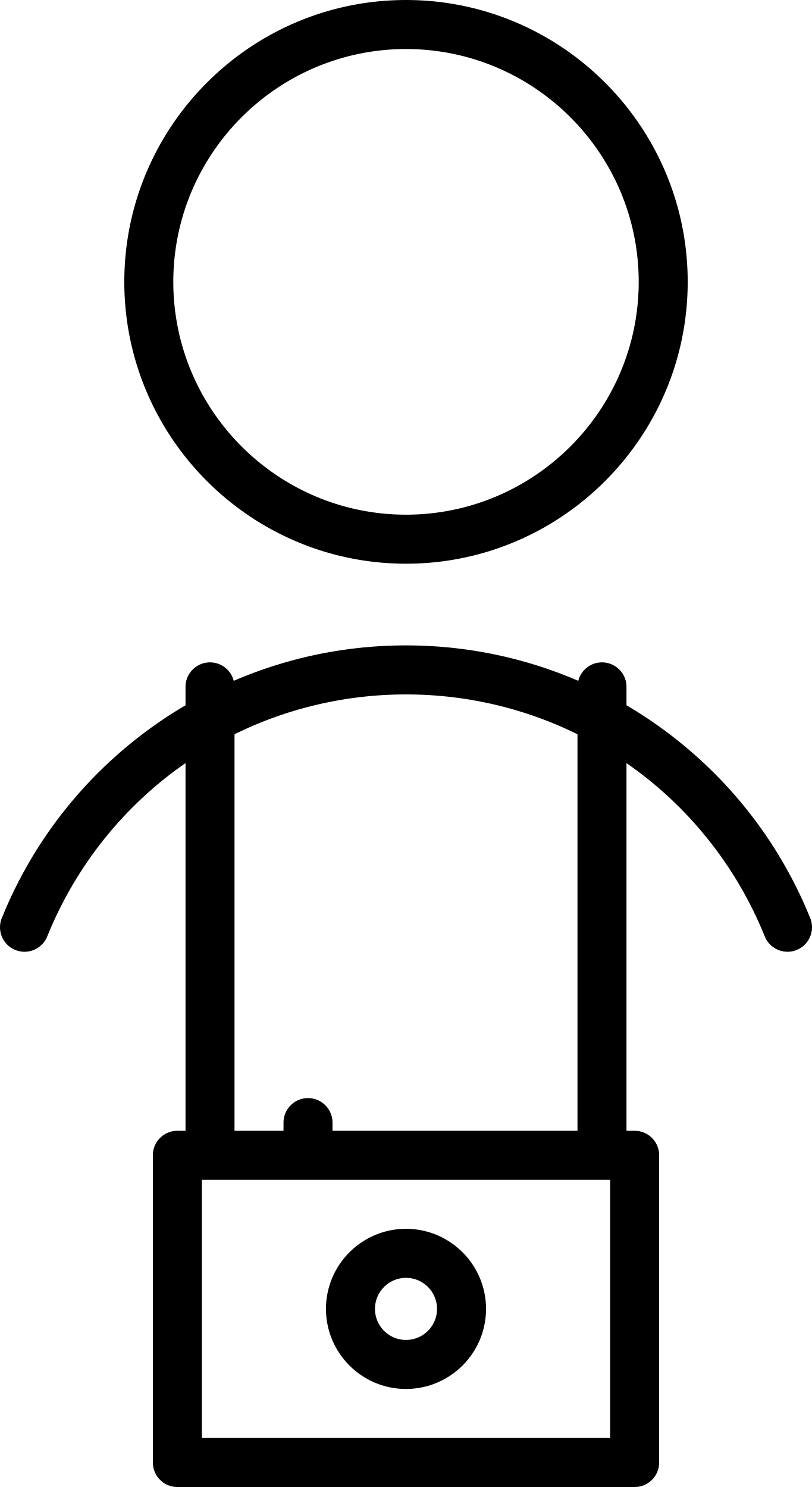 Cameraman Simple Line Art Svg Free Vectors