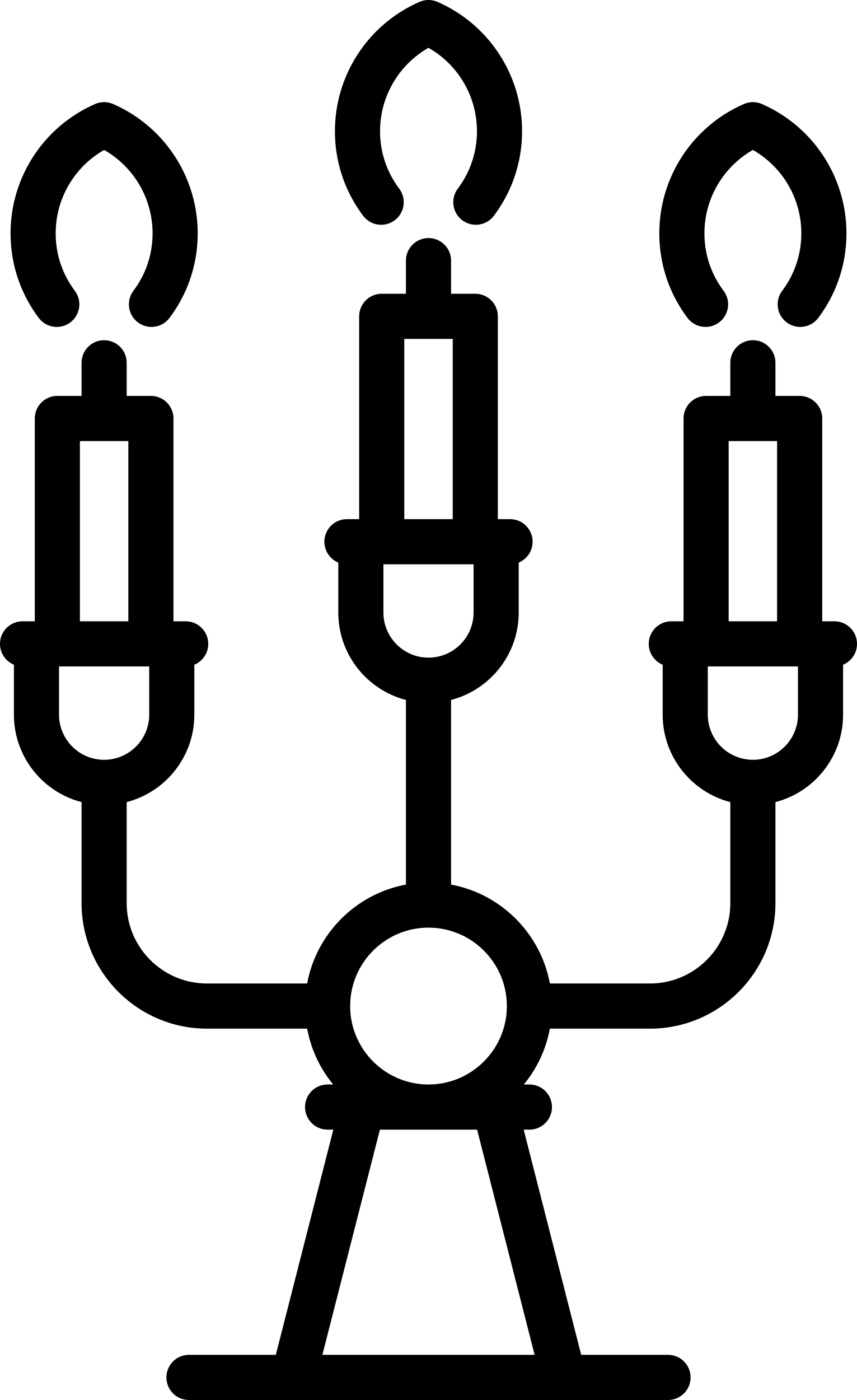 Candelabra Line Art Illustration Svg Free Vectors