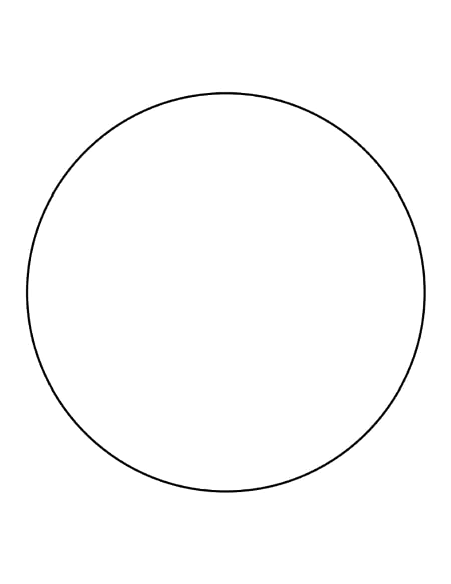 Circle Coloring Pages Pdf Free Vectors