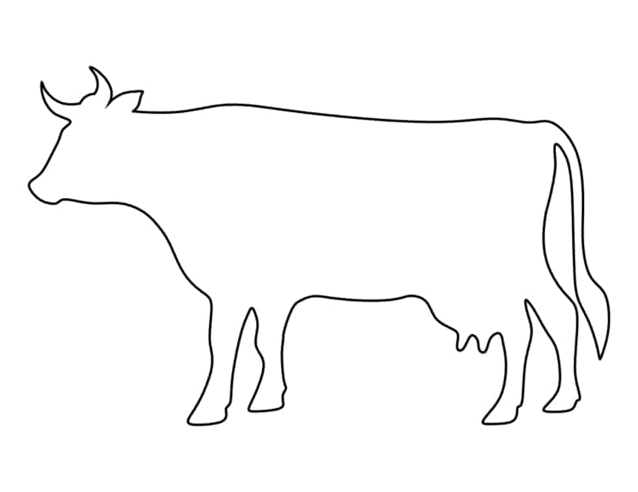 Cow Kids Coloring Pages Pdf Free Vectors