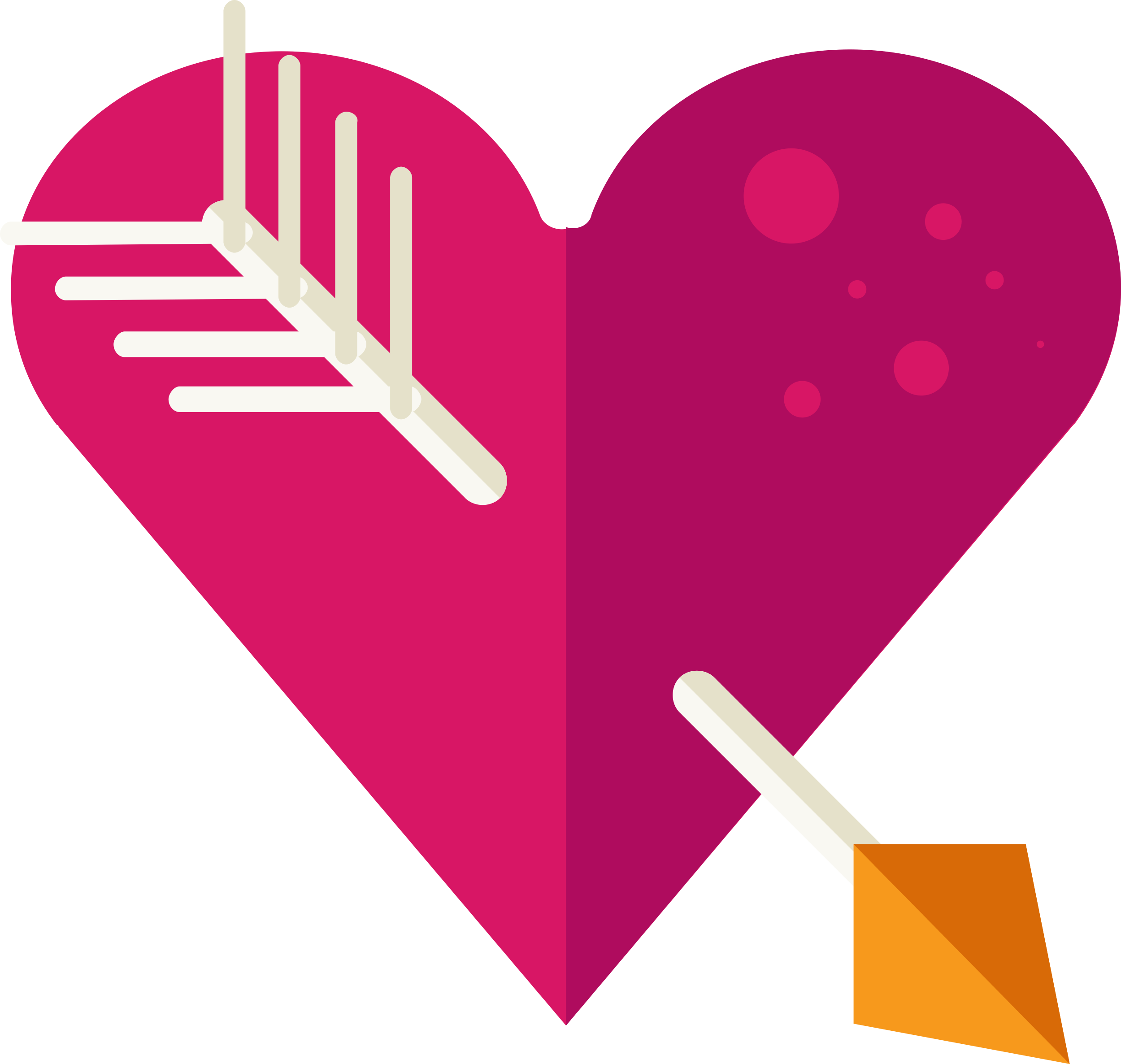 Cupid Outline Icon Svg Set Free Vectors