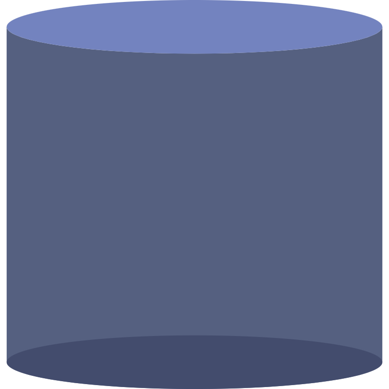 Cylinder Tracing Svg Vector Free Vectors