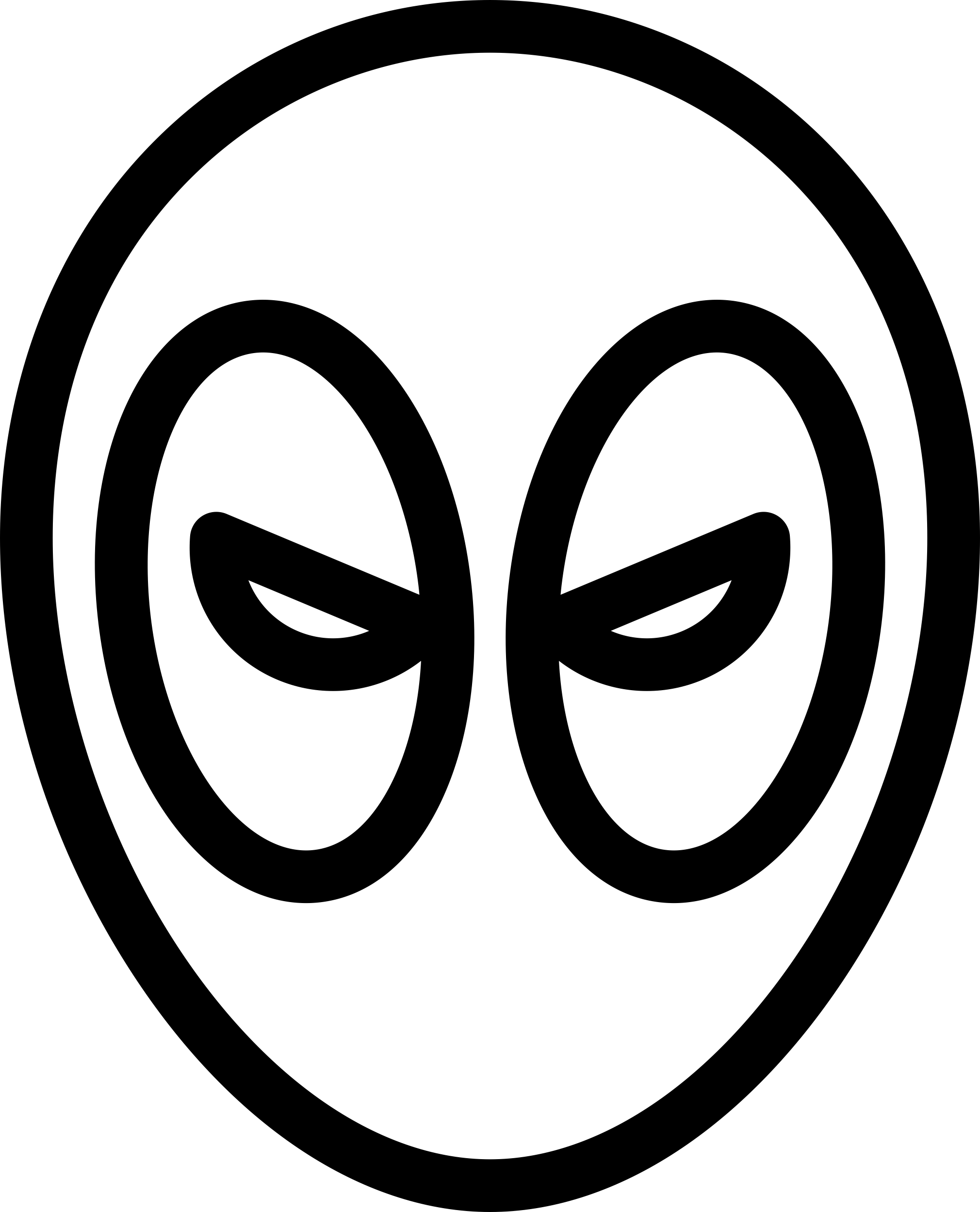 Deadpool Contour Svg Vector Free Vectors