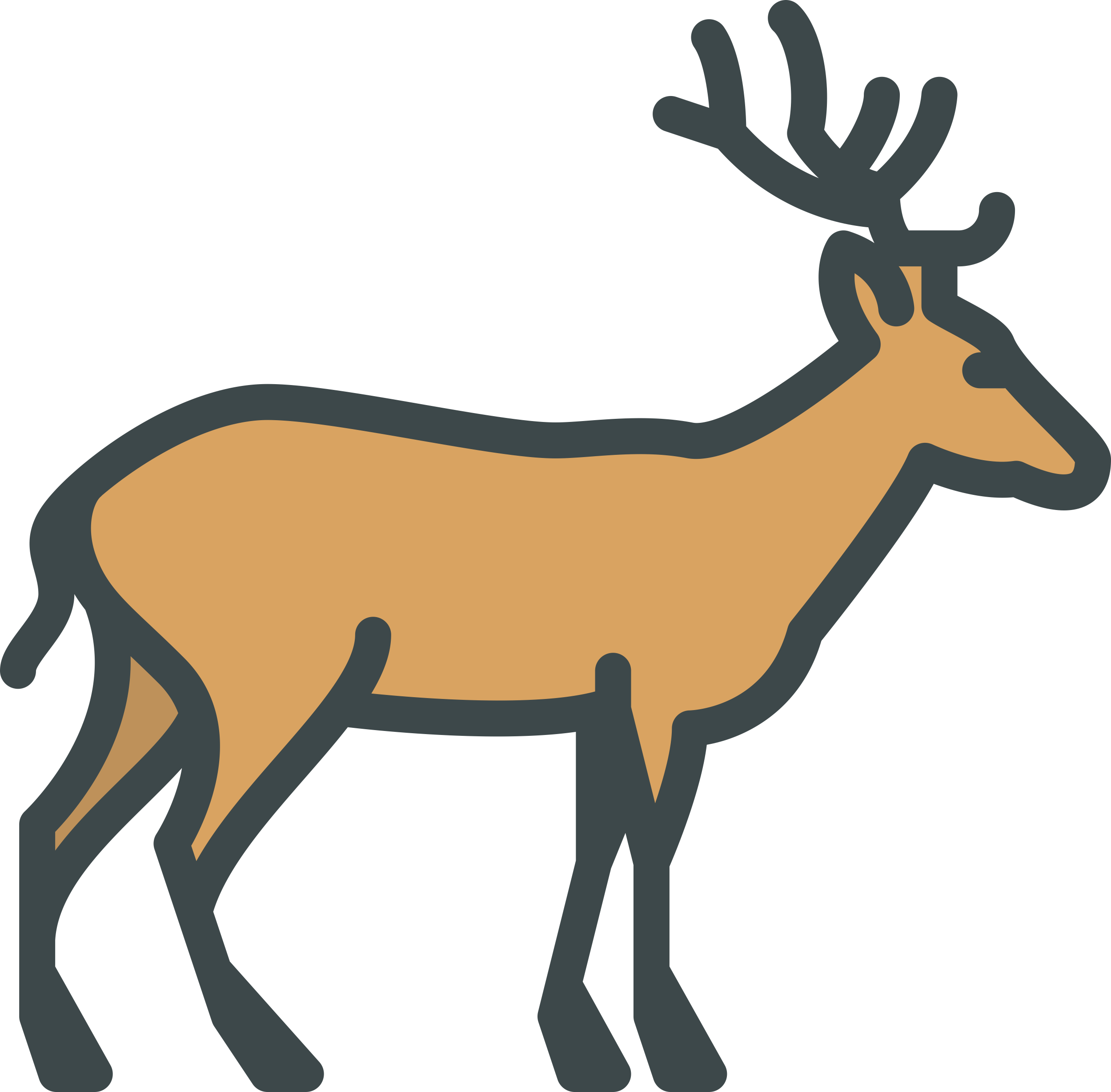 Deer Svg Line Art Free Vectors
