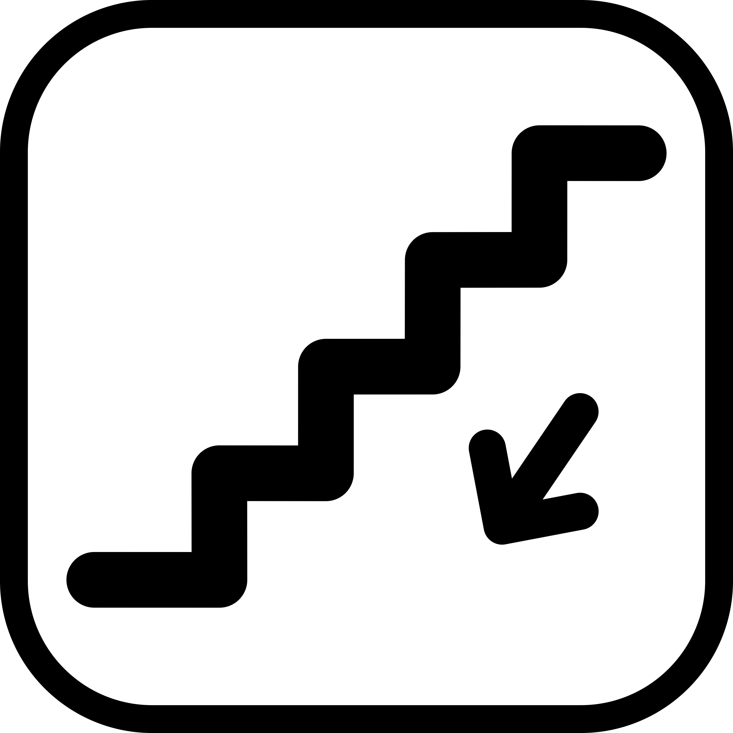 Downstairs Contour Svg Vector Free Vectors
