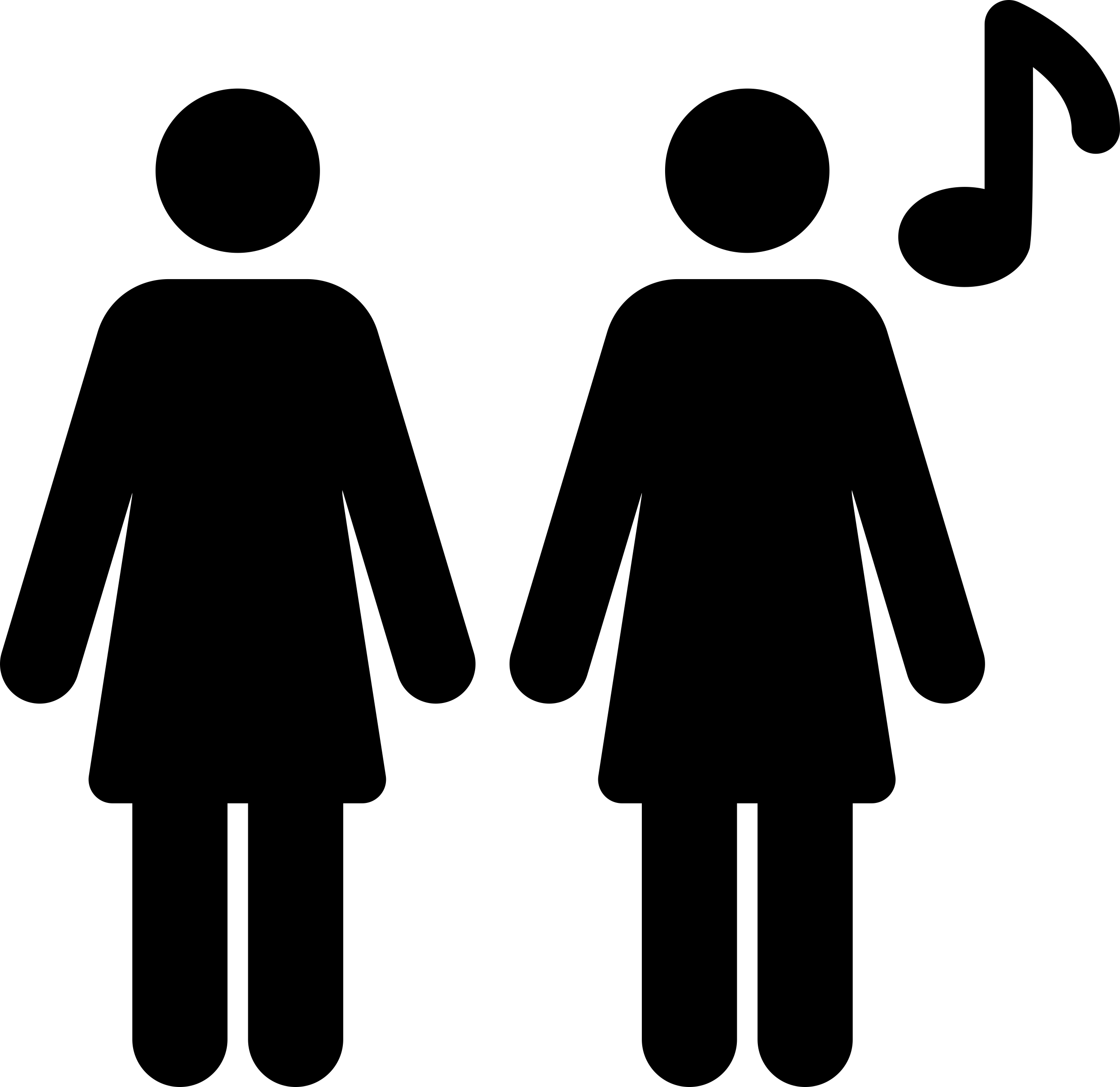Duet Svg Line Art Free Vectors
