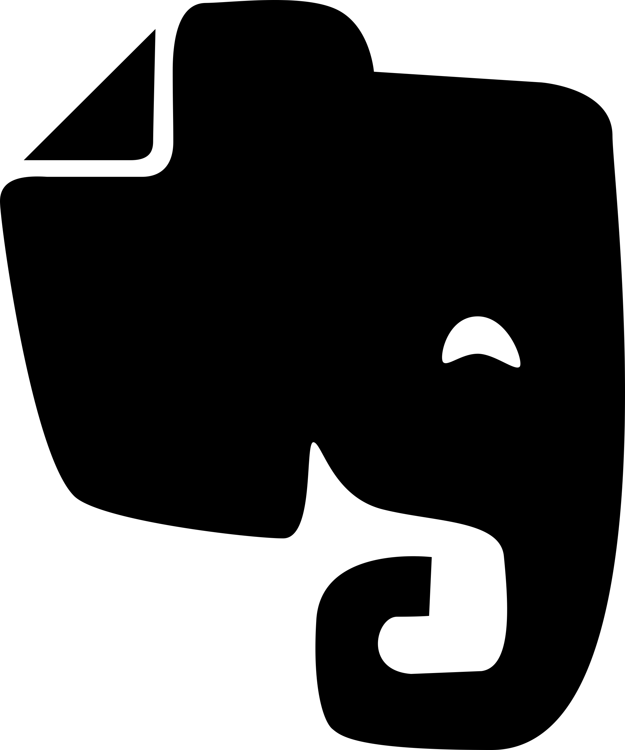 Evernote Outline Svg File Free Vectors