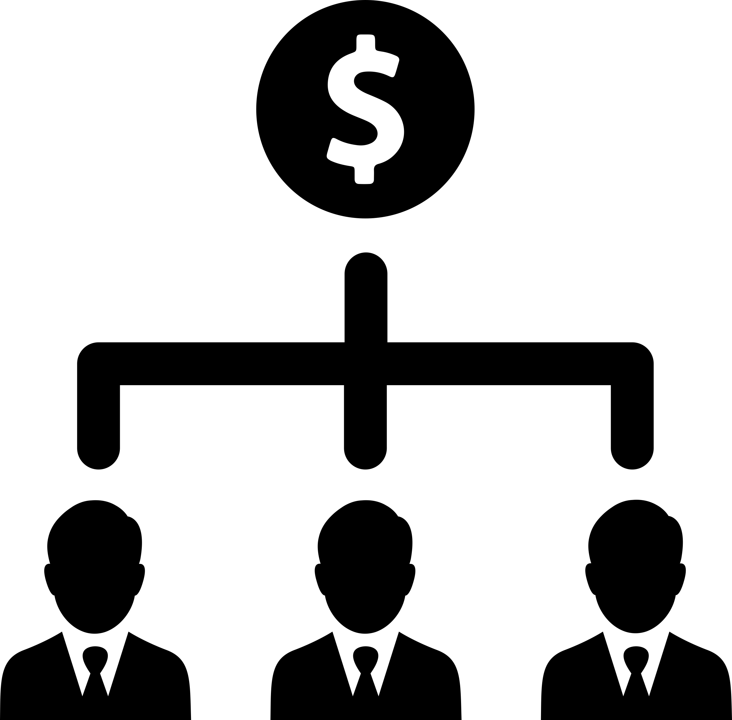 Hierarchy Silhouette Svg Vector Free Vectors