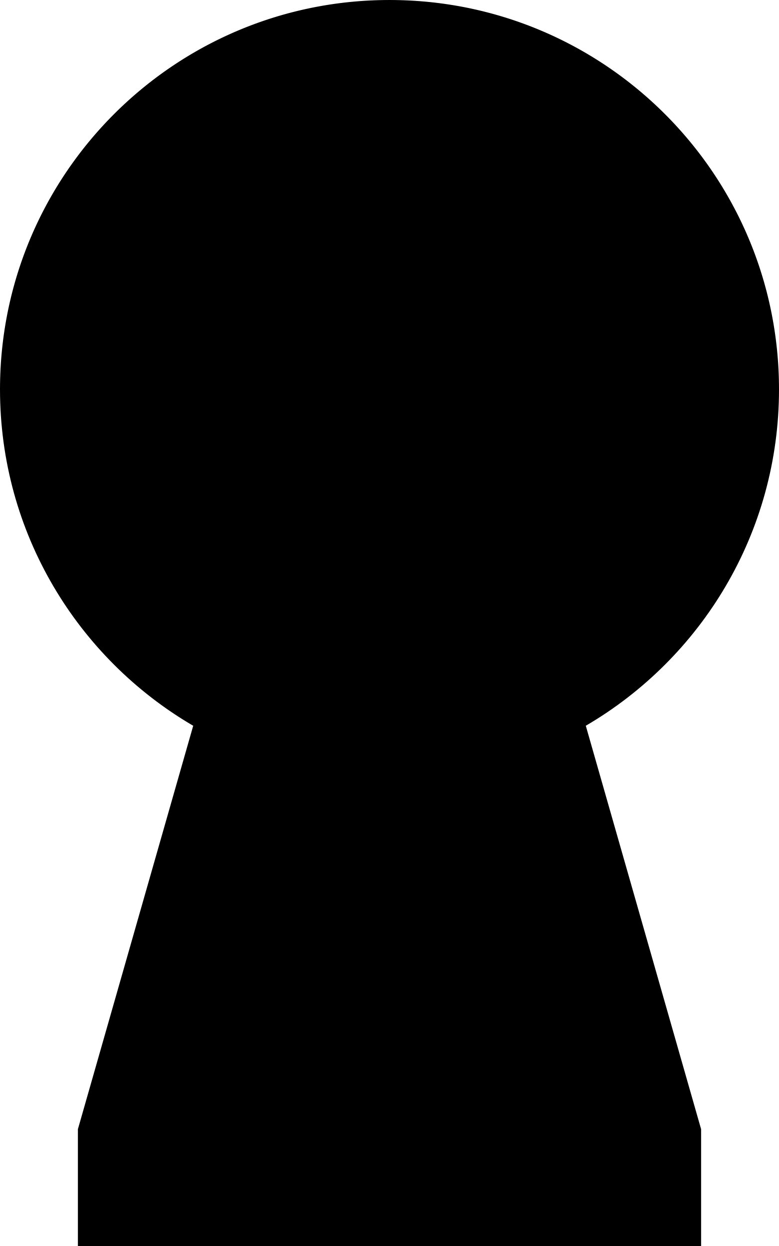 Keyhole Outline Svg File Free Vectors