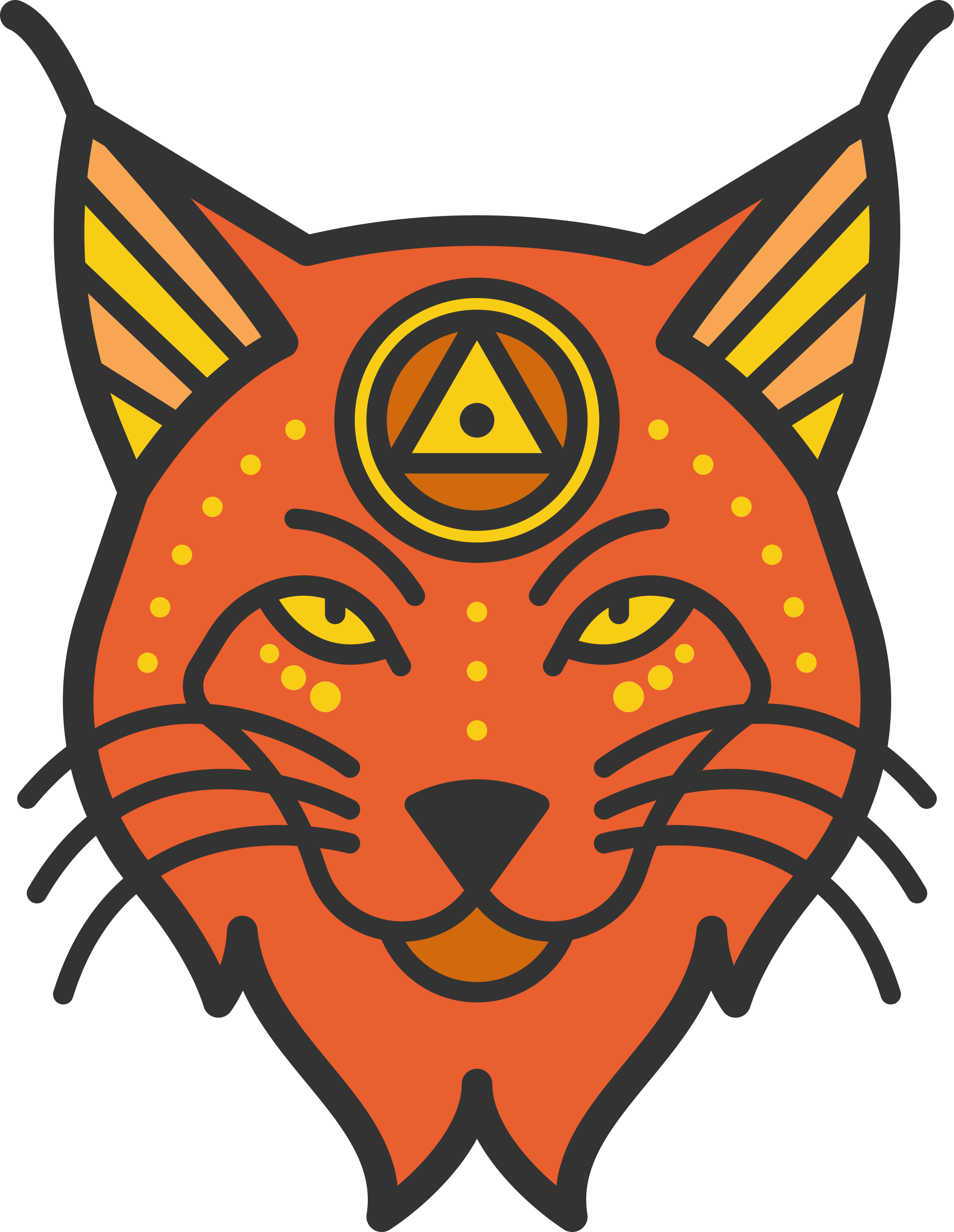 Lynx Craft Design Svg File Free Vectors