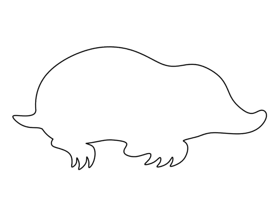 Mole Kids Coloring Pages Pdf Free Vectors