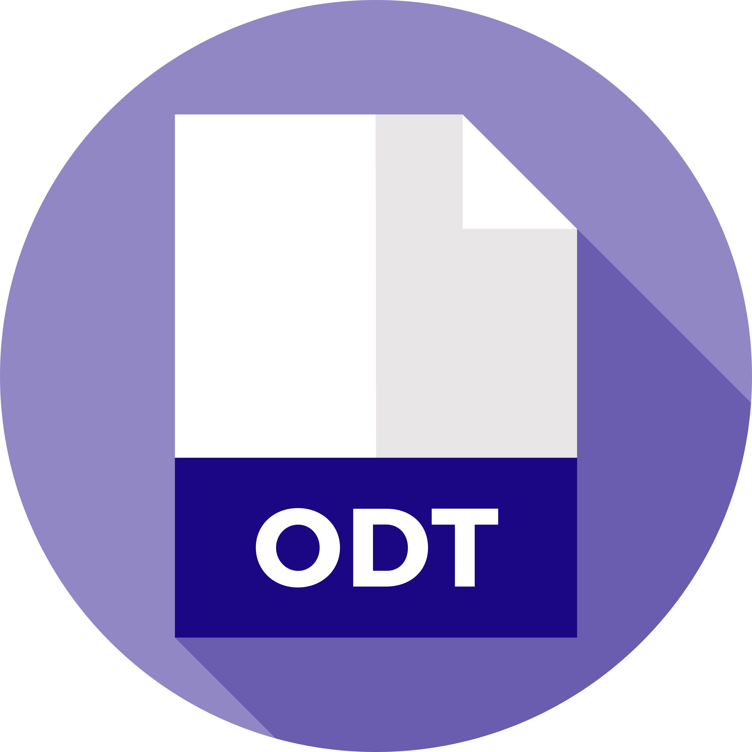 Odt Icon Svg Vector Free Vectors