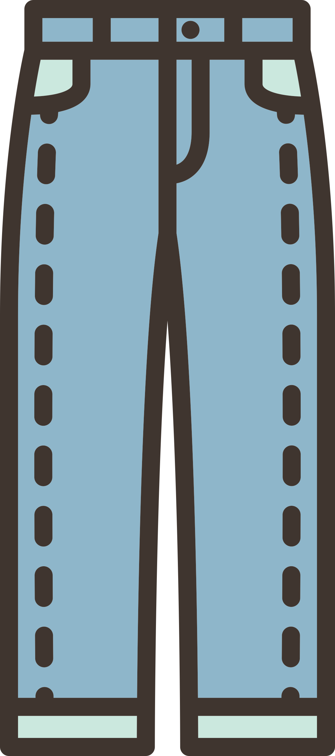 Pants Outline Svg Vector Free Vectors