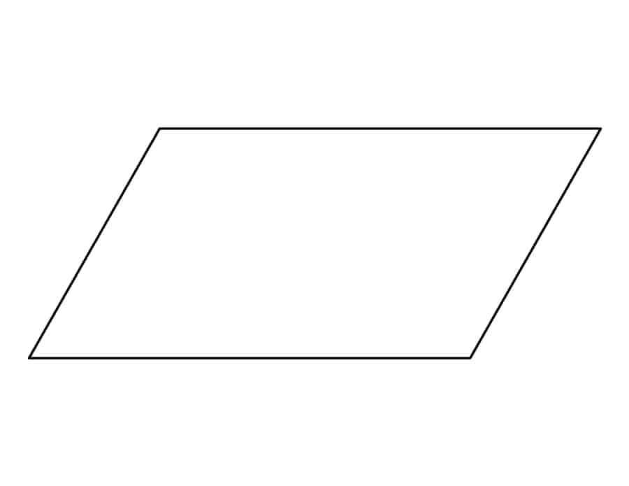 Parallelogram Coloring Pdf Free Vectors
