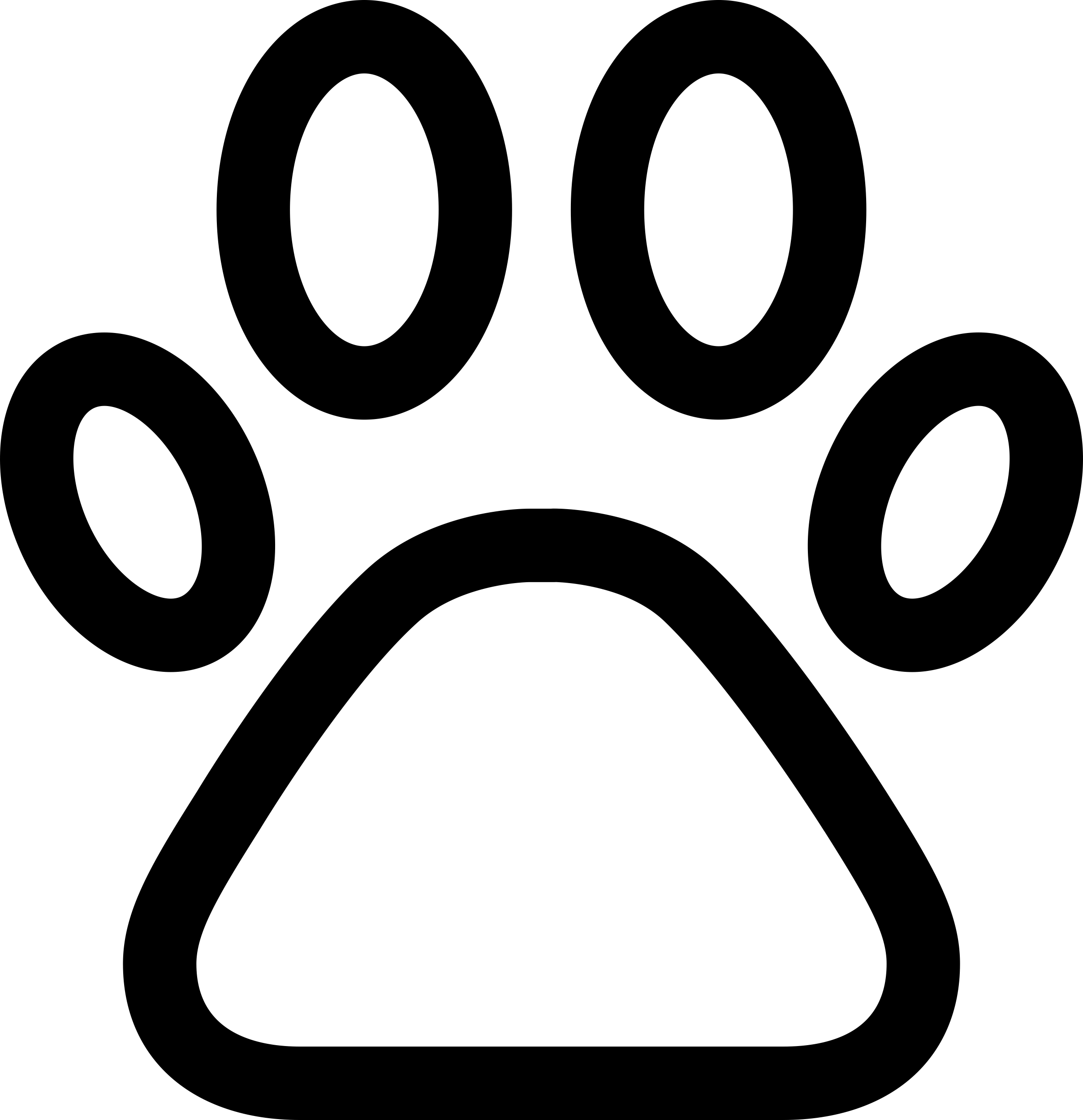 Pets Outline Icon Svg Set Free Vectors