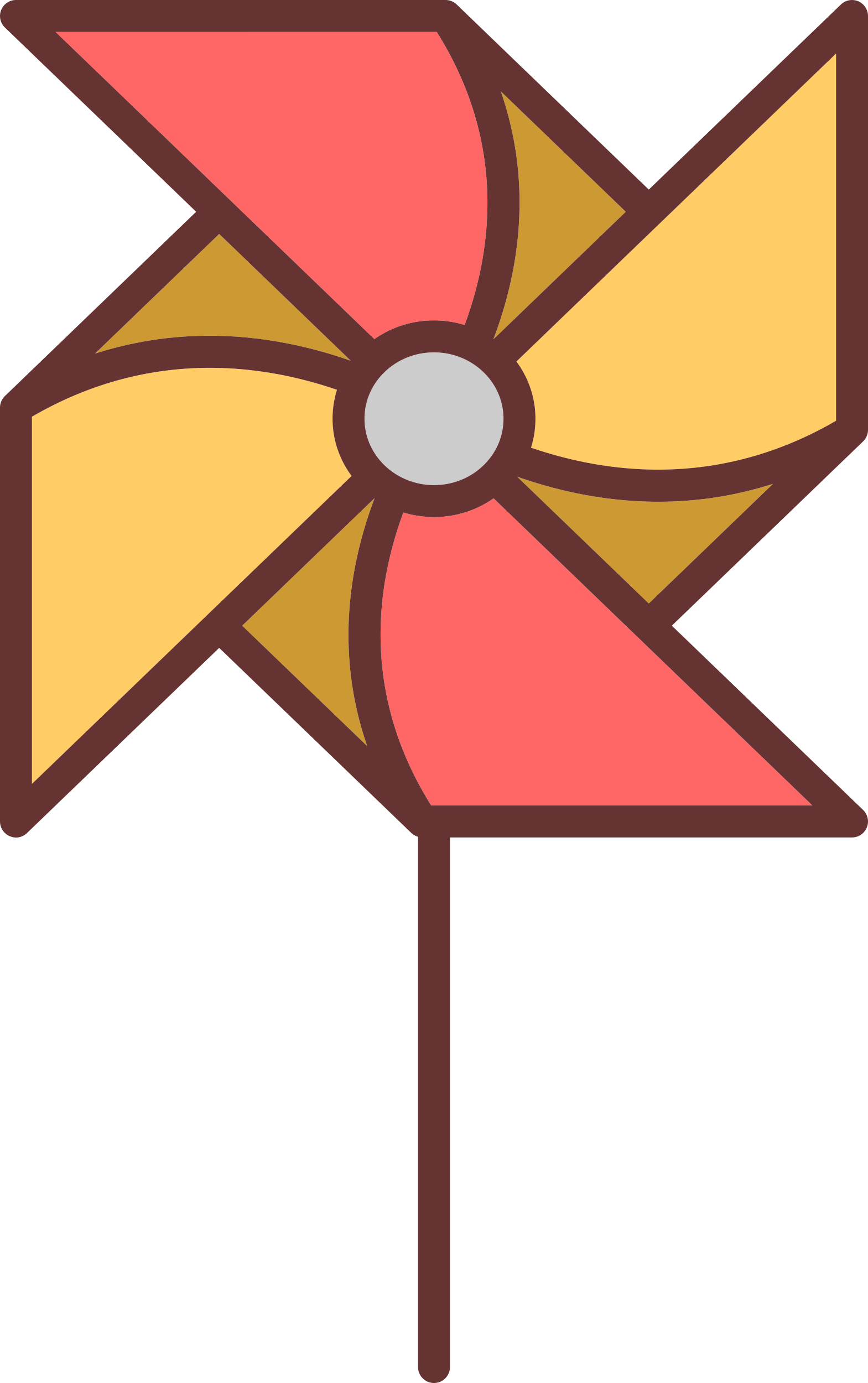 Pinwheel Outline Svg Vector Free Vectors