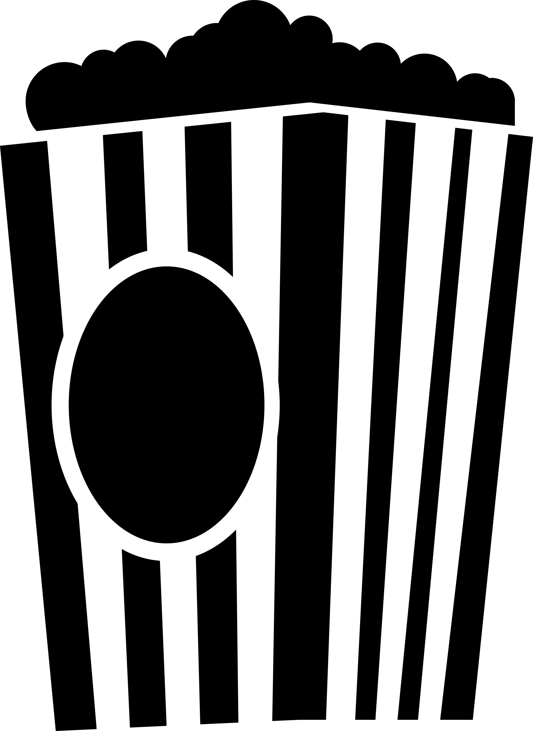 Popcorn Laser Cut Svg File Free Vectors
