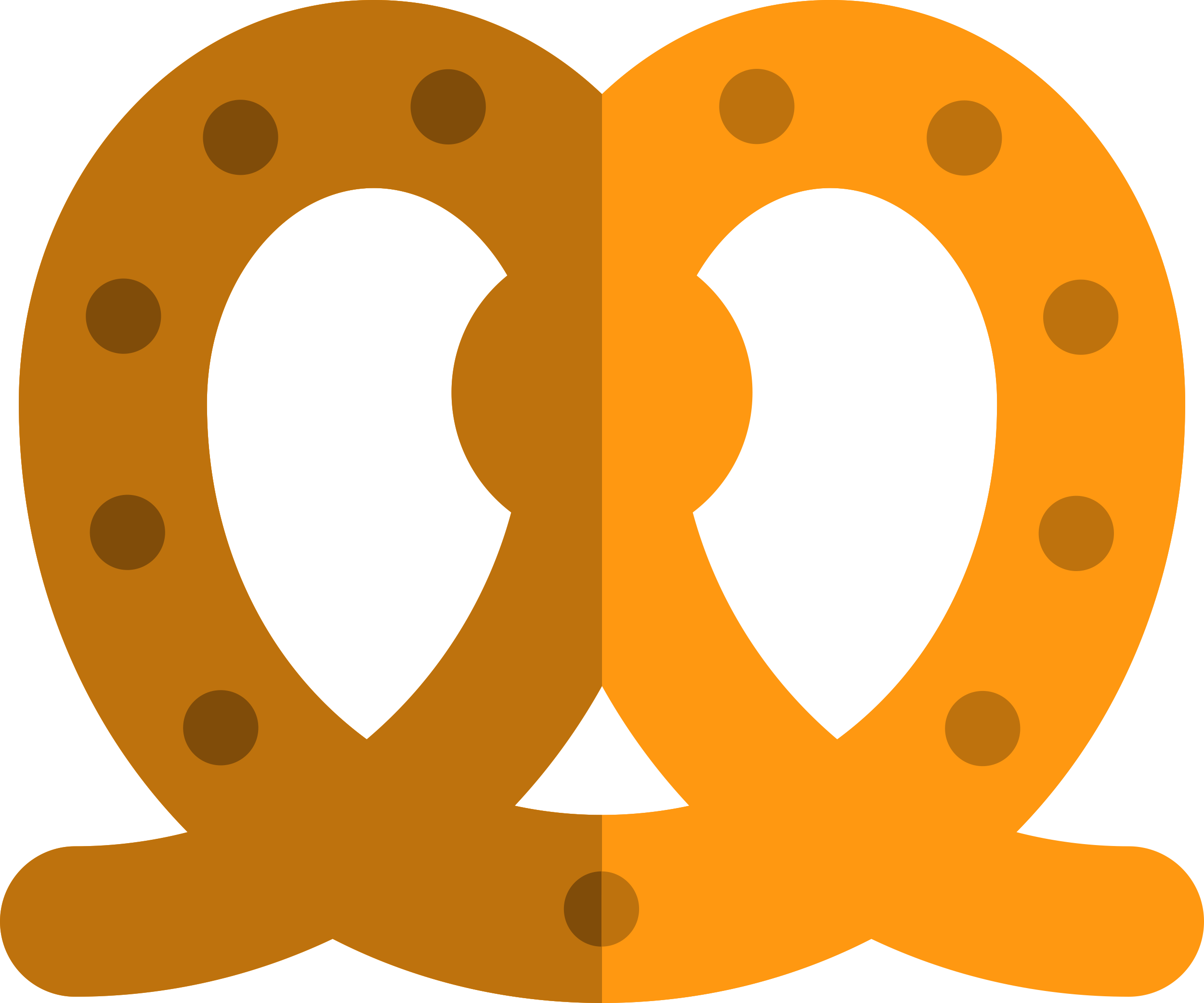 Pretzel Simple Line Art Svg Free Vectors