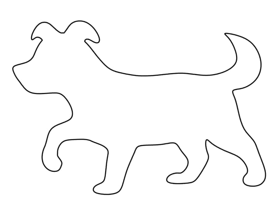 Puppy Coloring Pdf Free Vectors