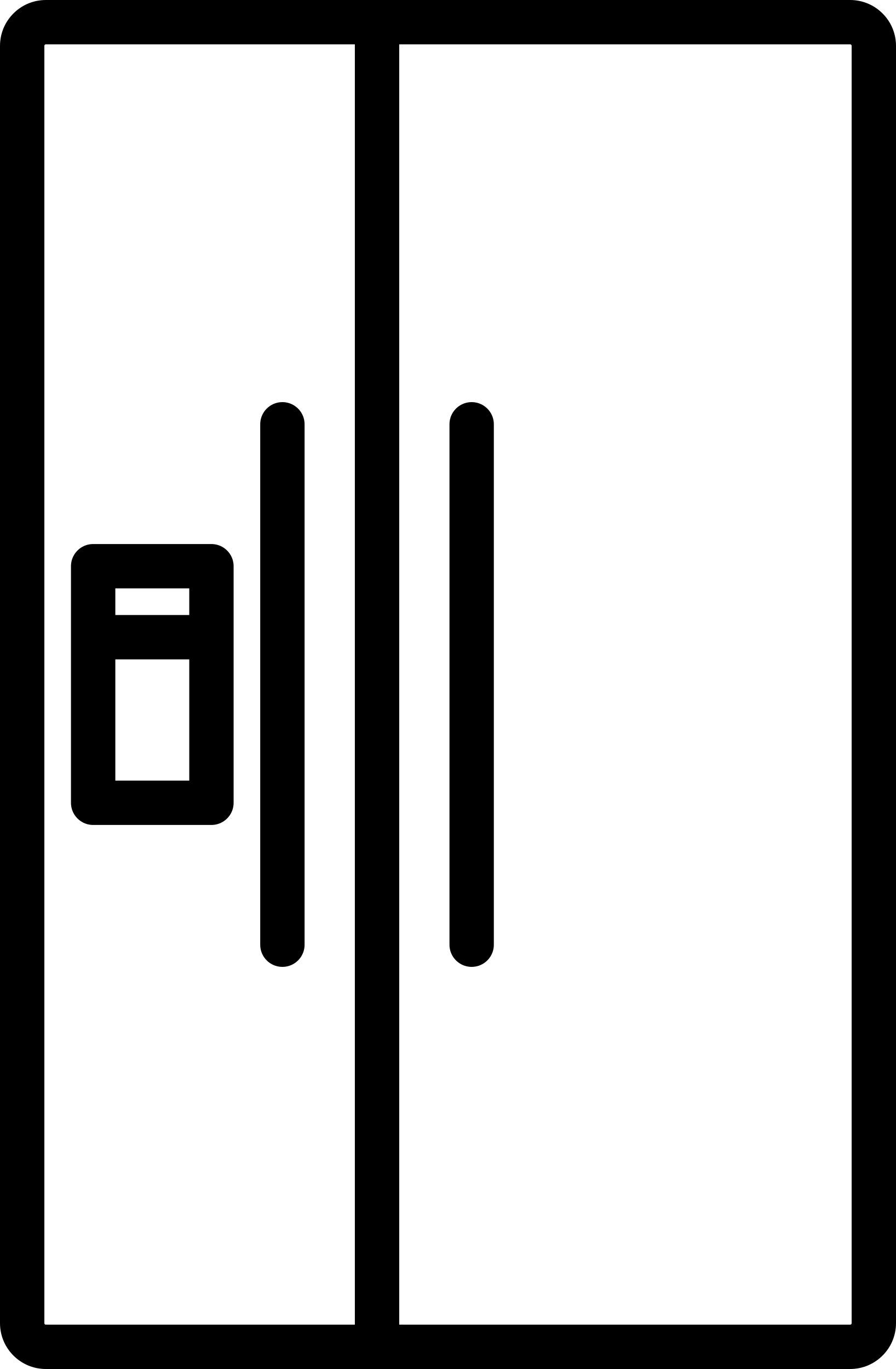 Refrigerator Editable Svg Line Art Free Vectors