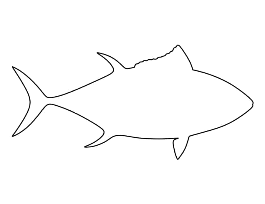 Tuna Tracing Shape Pdf Free Vectors