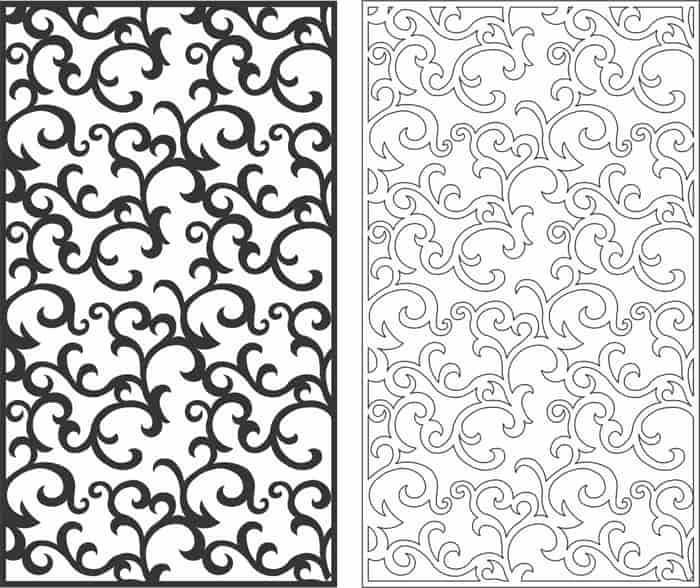 Seamless Screen Swirl Pattern Free Vector Free Vectors