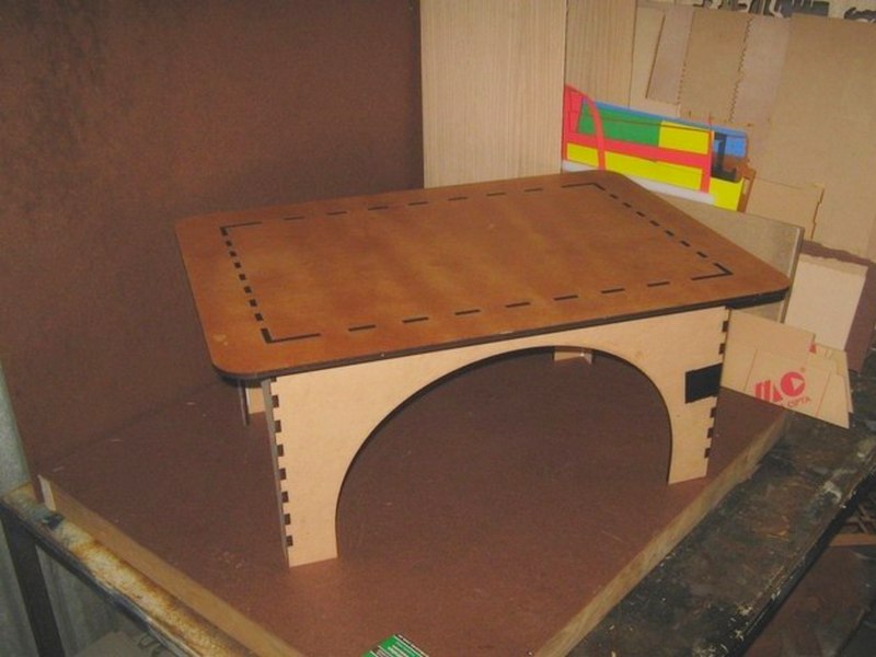 Plywood Table Free DXF File Free Vectors