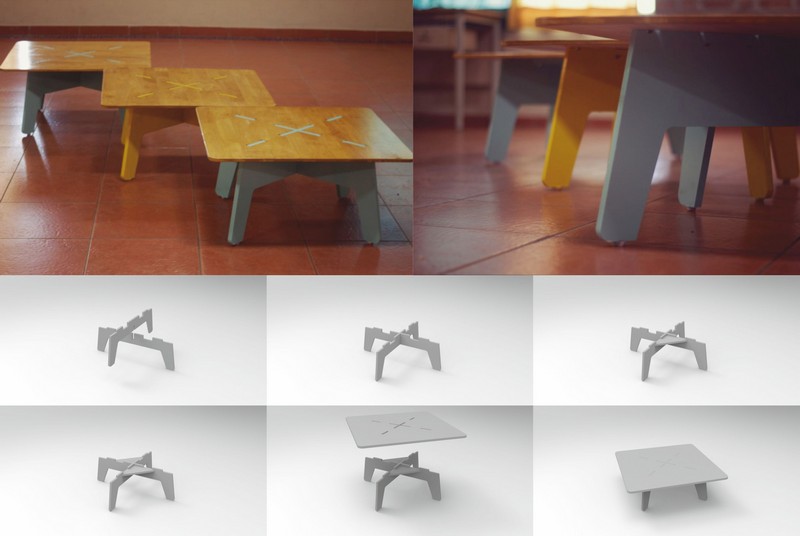 Low Table Free DXF File Free Vectors