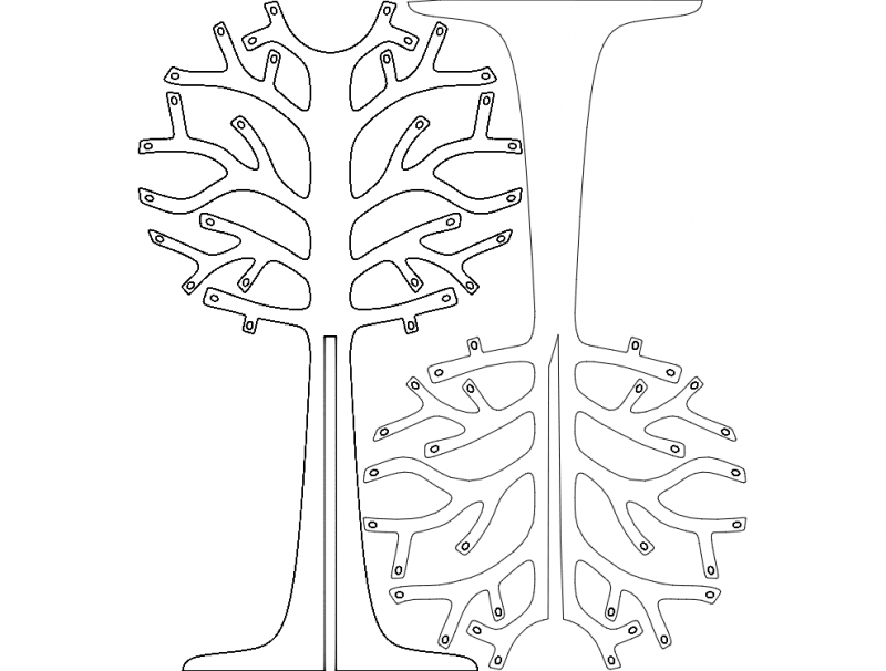 Arvoresdenatal (Christmas Trees) Free DXF File Free Vectors