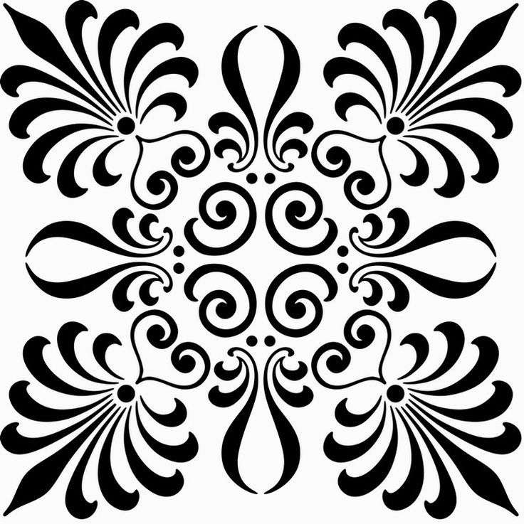 Scroll Saw Pattern Free DXF File Free Vectors