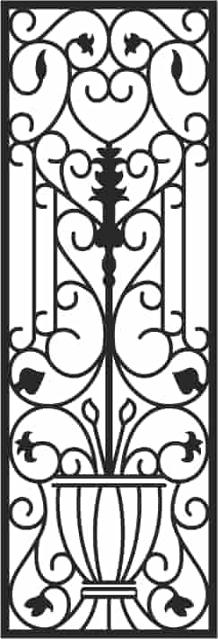 Faux Wrought Iron Pattern Free Vector Free Vectors