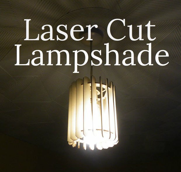 Slatted Lamp Free DXF File Free Vectors