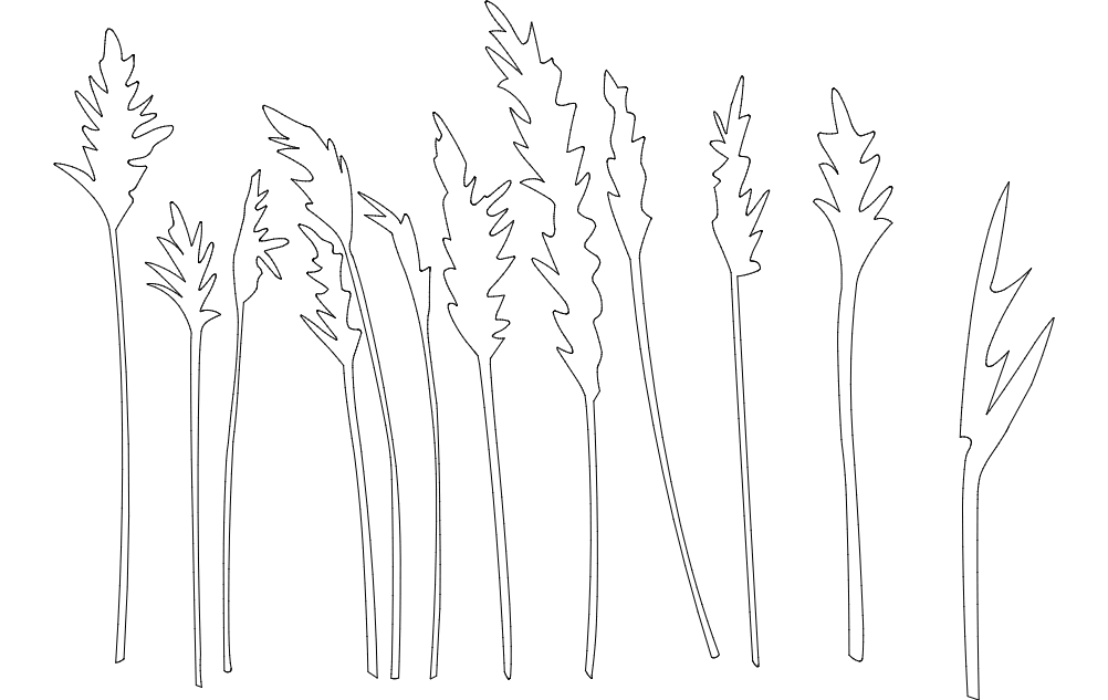 Trees And Plants Free DXF File Free Vectors
