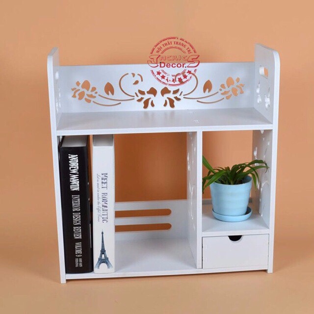 Decorative Bookshelf Bookcase Laser Cut Free DXF File Free Vectors