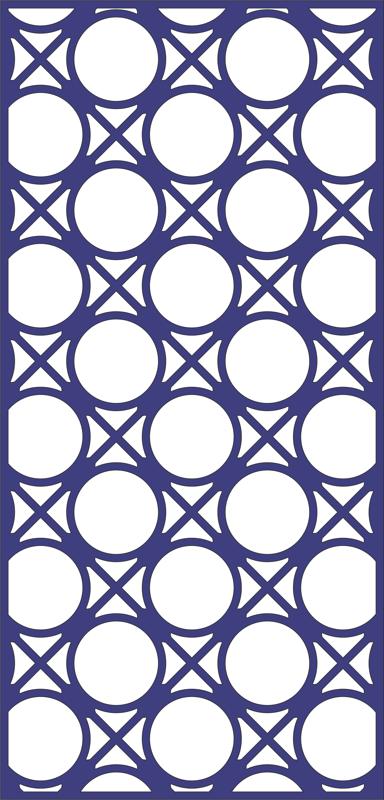 Design Of Decorative Circle Pattern Panel Free DXF File Free Vectors