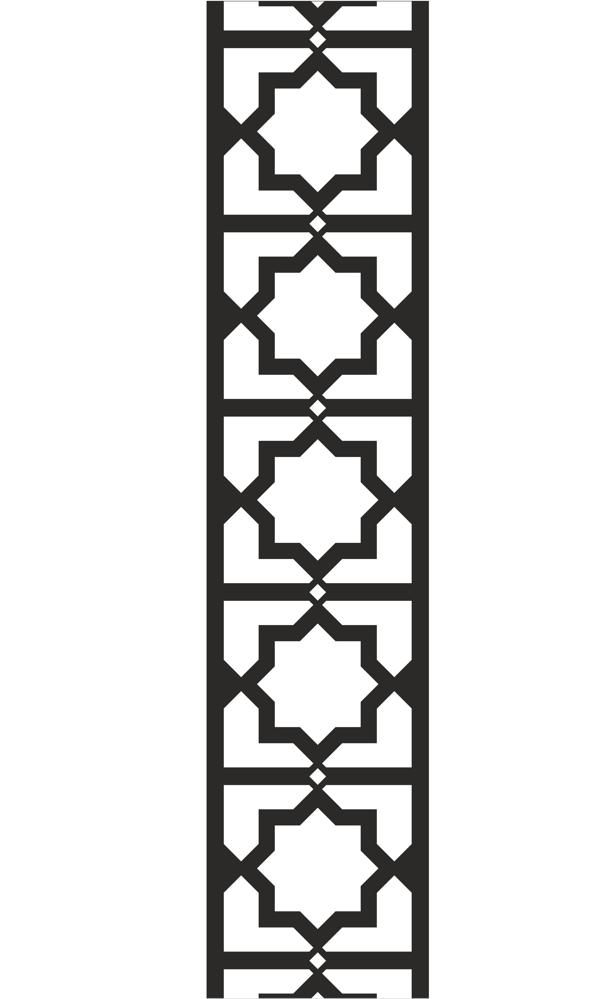 Chinese Style Vector Pattern Free DXF File Free Vectors