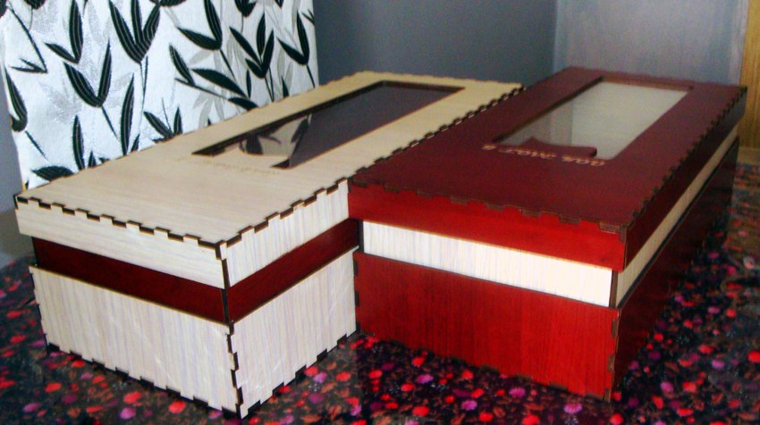Laser Cutting Box Free DXF File Free Vectors