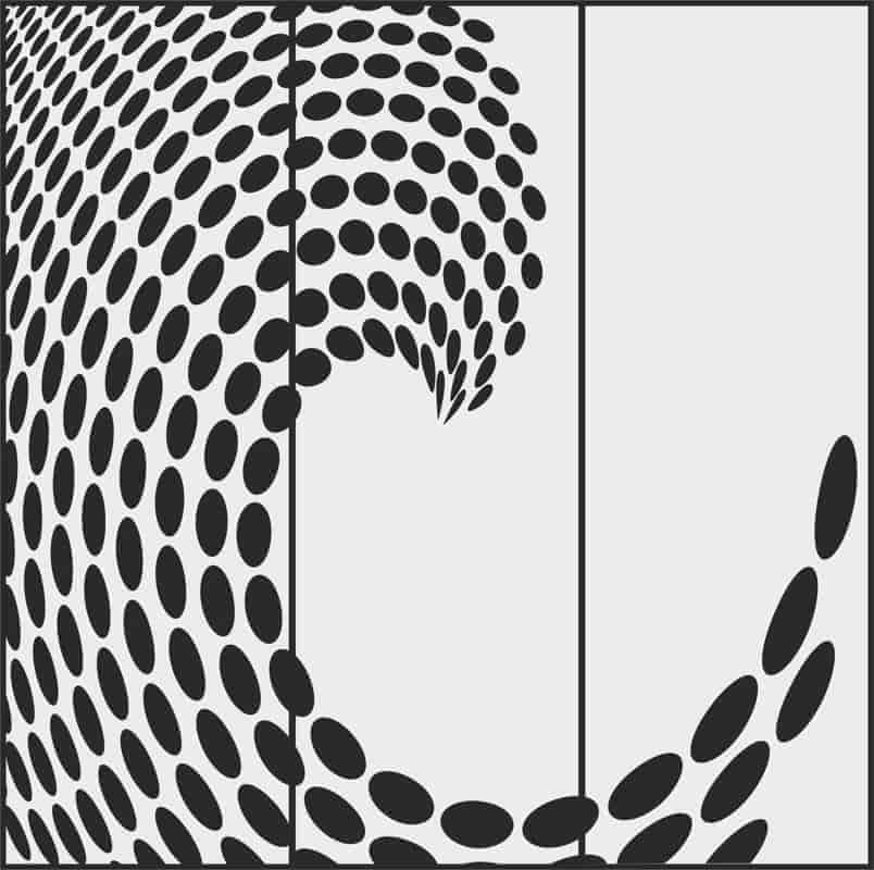 Glass Partition With Geometric Pattern Free Vector Free Vectors