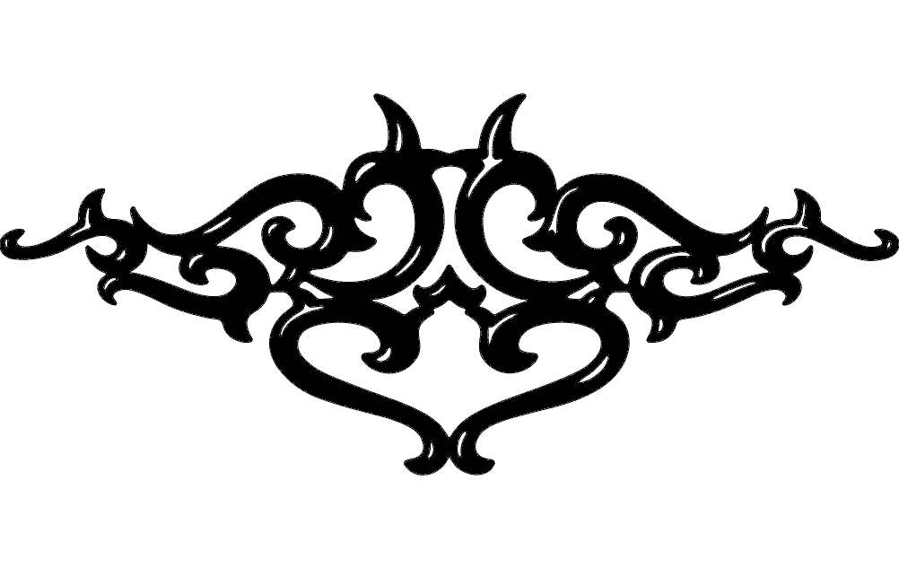 Scroll Accent  Free DXF File Free Vectors